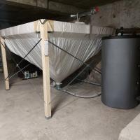 Silo à pellets4,7 tonnes textile