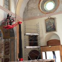 Réfection éclairage - Eglise village