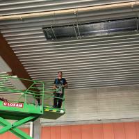 Nouveaux appareils de chauffage - Gymnase